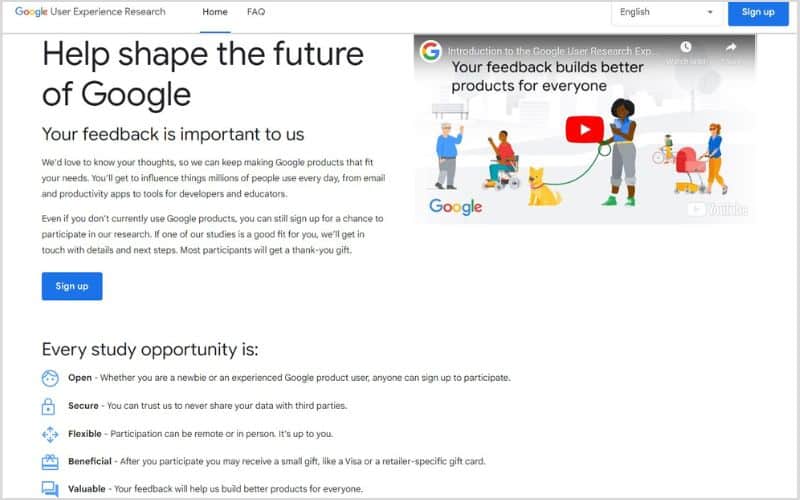 est Paid Focus Groups Online in 2023_Google User Research