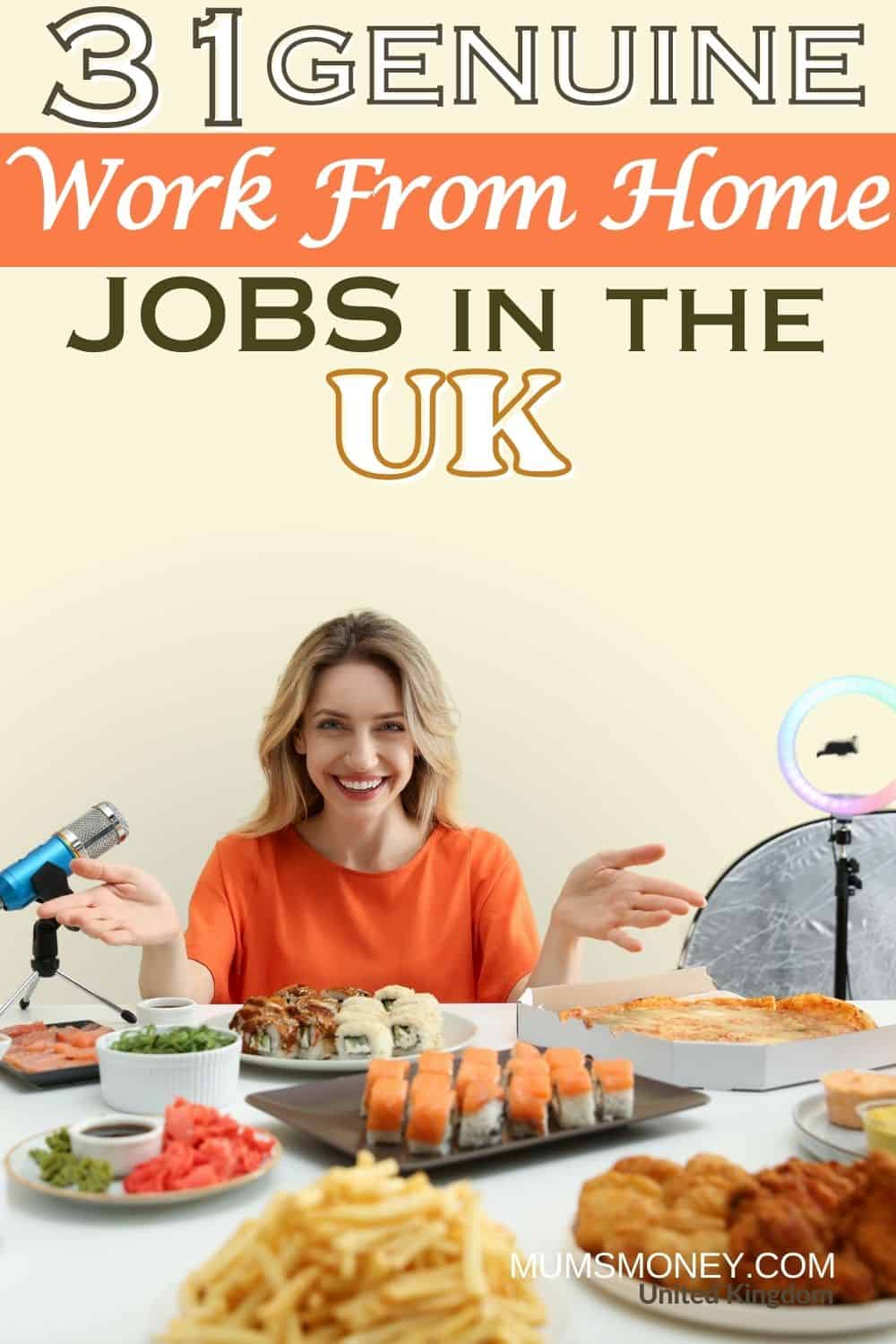 Genuine Work From Home Jobs in the UK