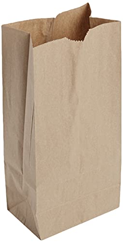 AJM Brown Paper Lunch Bags 40 Count