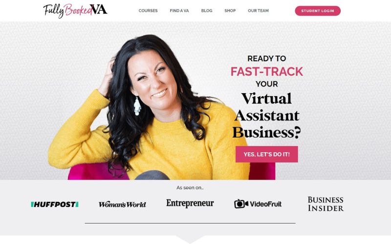 Best Virtual Assistant Training Courses for 2023_Fully Booked VA by Gina Horkey