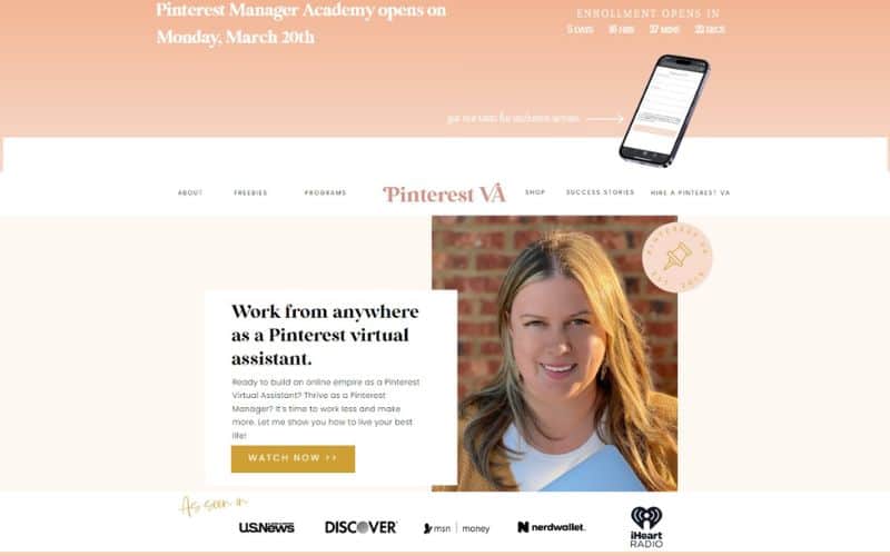 Best Virtual Assistant Training Courses for 2023_Pinterest VA by Kristin Larsen