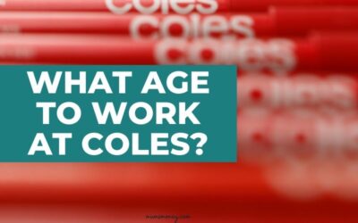 What Age Do You Have to Be to Work at Coles?