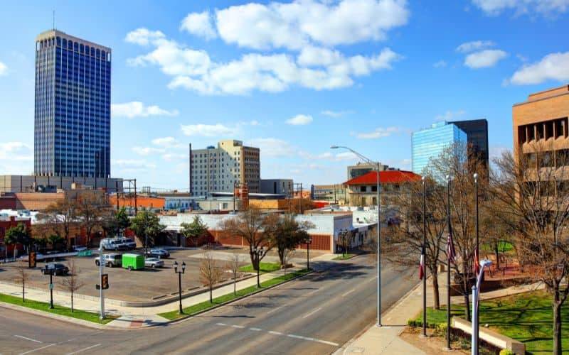 City of Amarillo in Texas