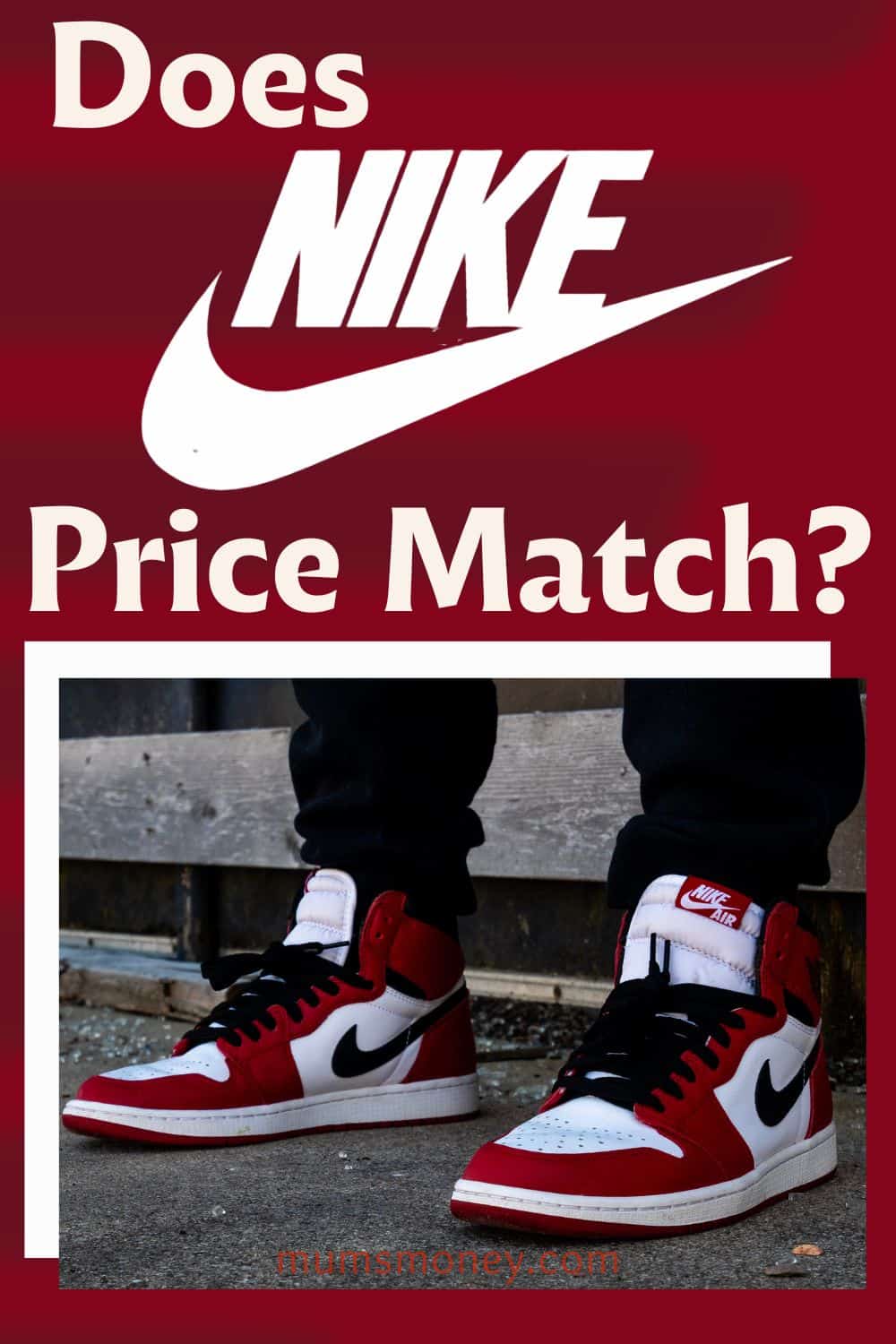 Does Nike Price Match Pin Image