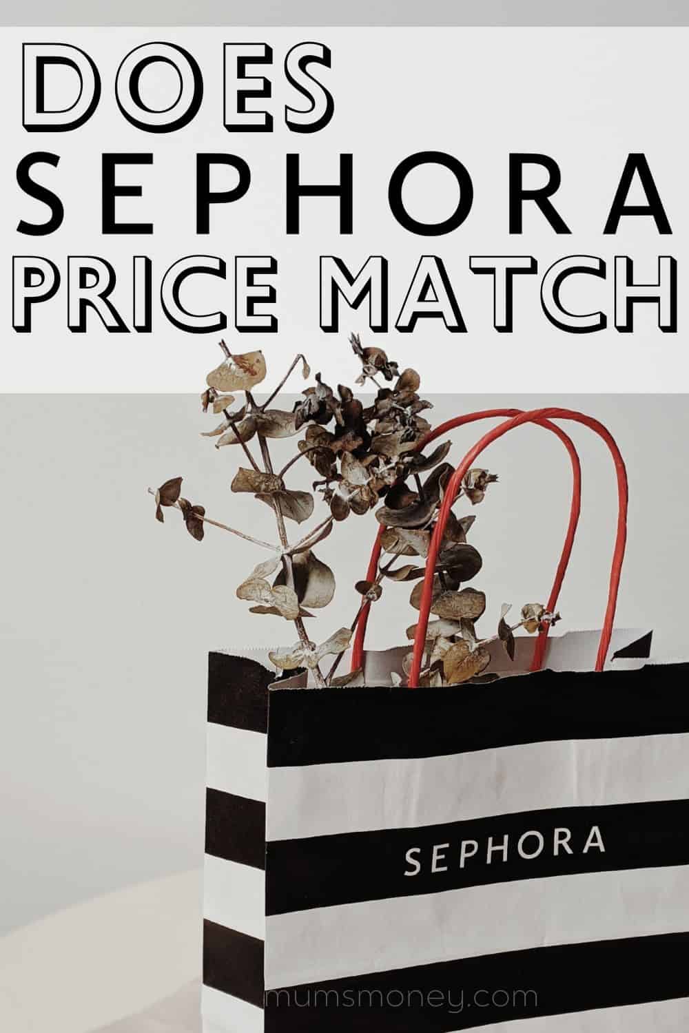 Does Sephora Price Match Pin Image