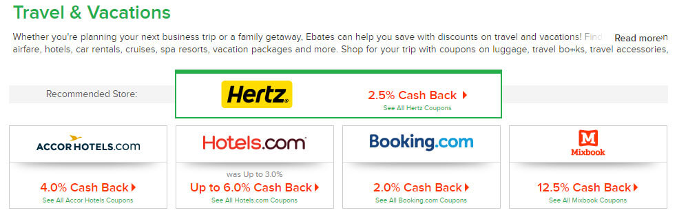 Did you know you can get cash back on travel bookings with Ebates? You don't even have to be in the US, as long as you have access to Paypal you can use Ebates. This is going to save me so much money on my next overseas trip, I'm so excited that I can use Ebates from New Zealand!