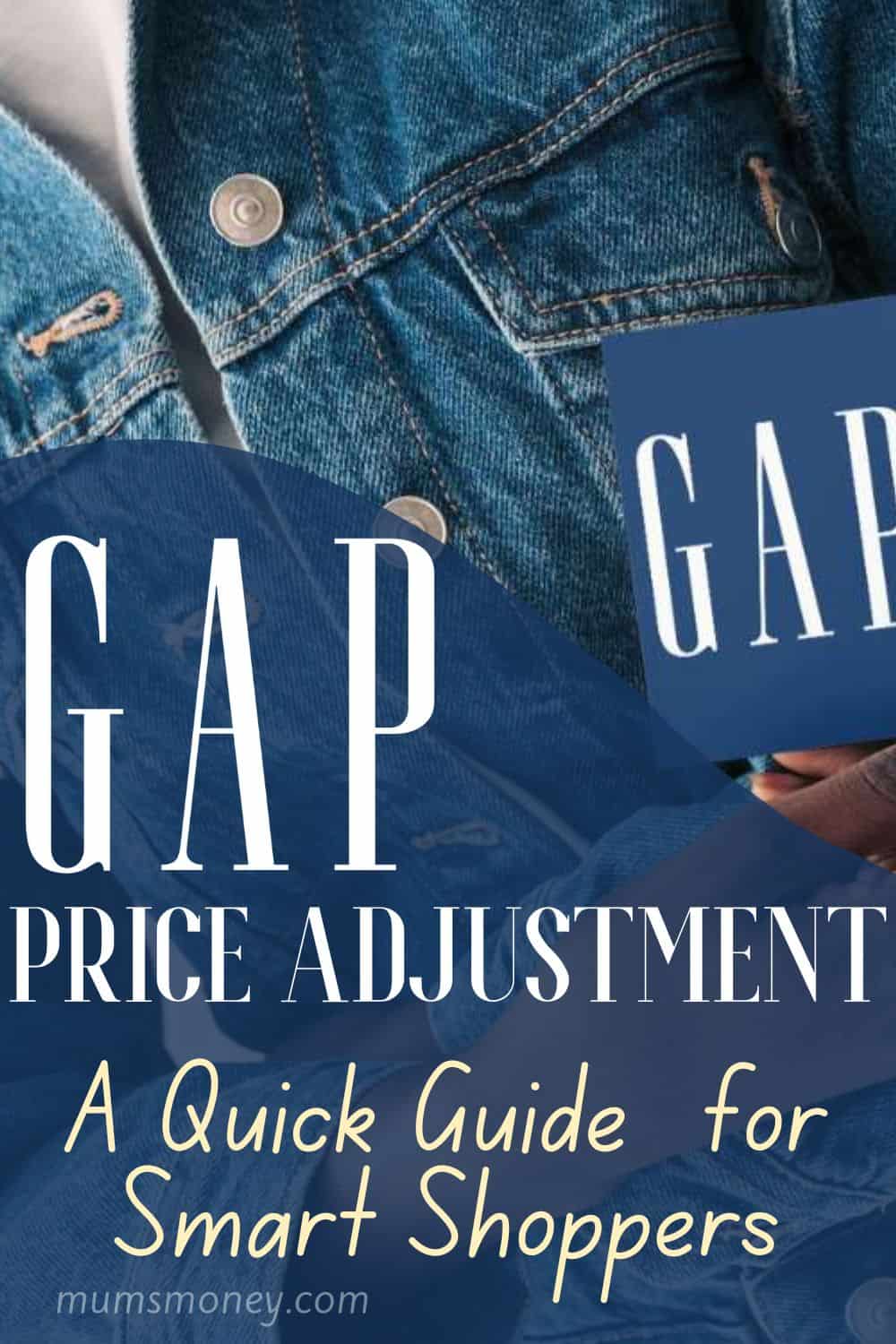 Gap Price Adjustmen Pin Image