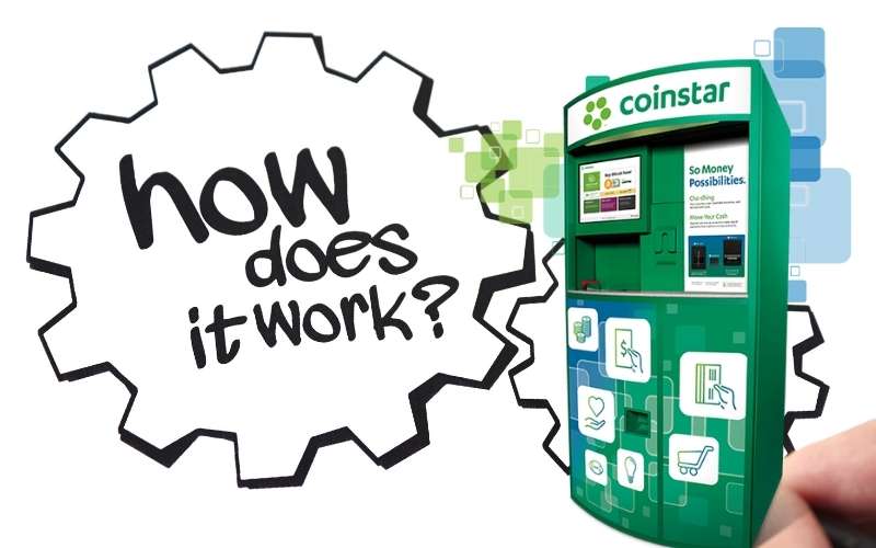 coinstar coin counting machine and how does it work texts graphics