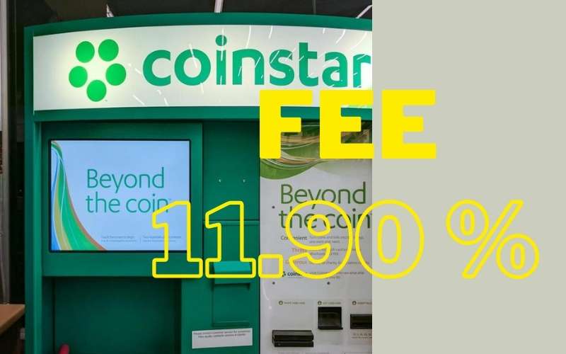 coinstar fees and coinstar machine