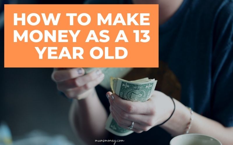 A twenty-four year old woman counting dollar bills