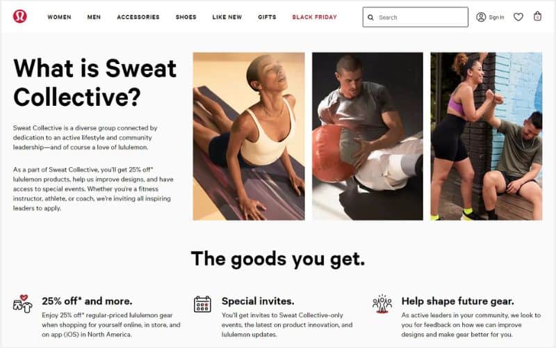 Lululemon Price Adjustment_Sweat Collective