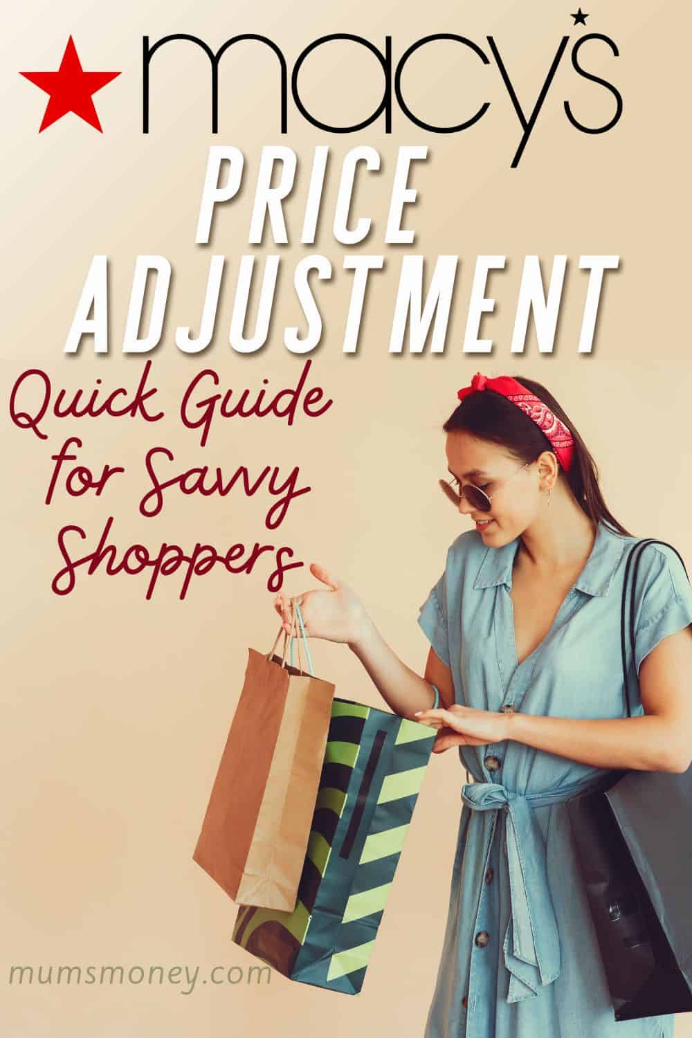 Macys Price Adjustment Quick Guide for Savvy Shoppers Pin Image