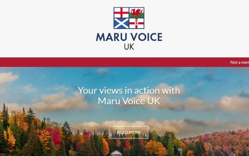 maruvoice uk home page