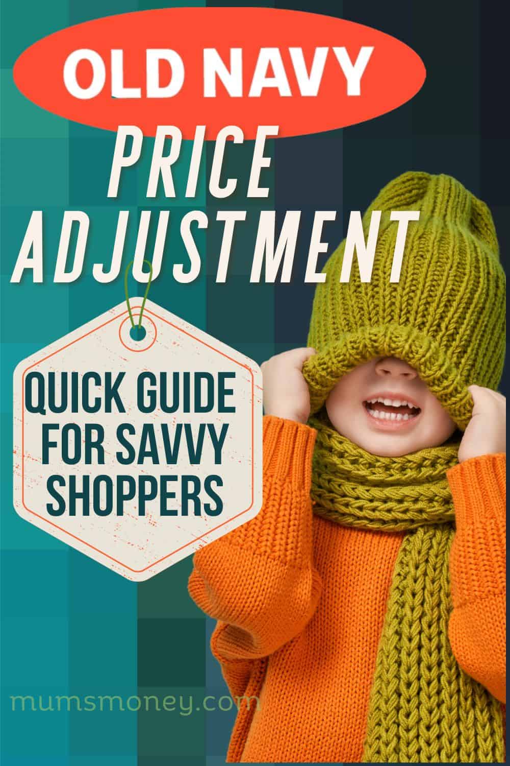 Old Navy Price Adjustment Pin Image