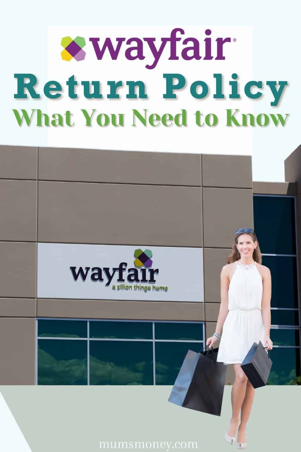 Wayfair Return Policy Pin Image