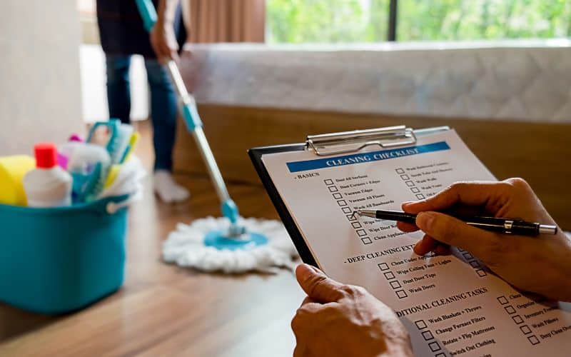 Cleaning checklist to clean up a house_What Is Home Exchanging