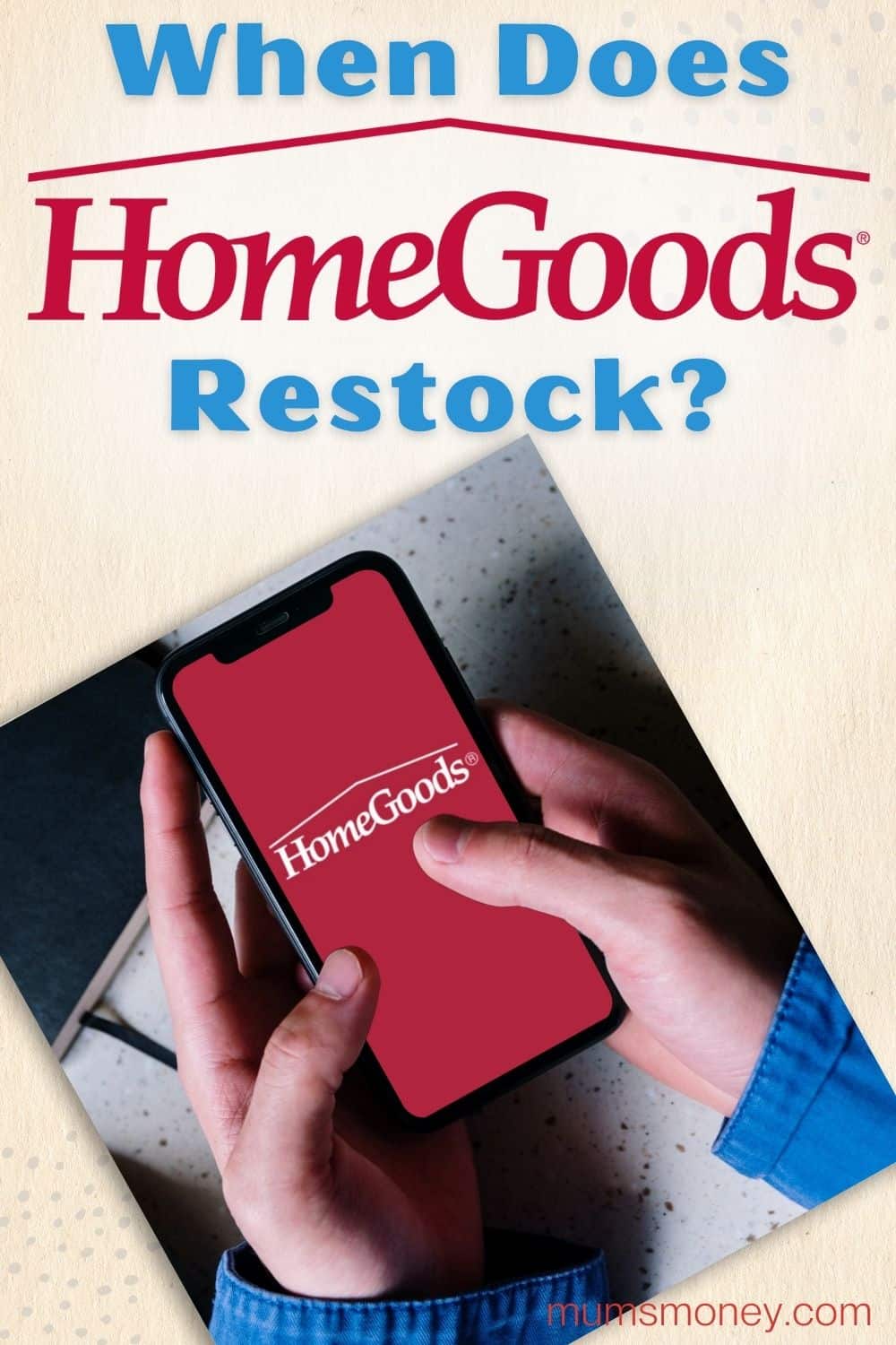 When Does HomeGoods Restock Pin Image