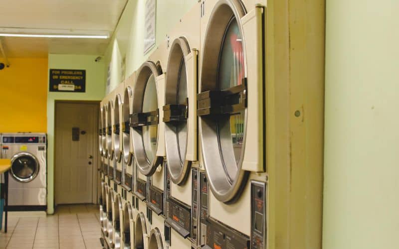 Photo showing several washing machines