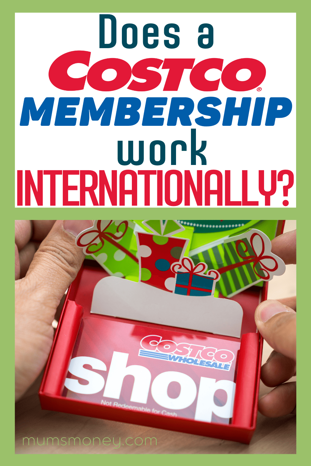 Does a Costco Membership Work Internationally Pin Image